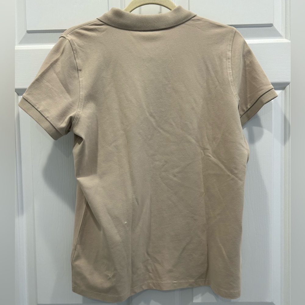 ☀️HOST PICK☀️Burberry golf Beige Polo Shirt NWT - Picture 4 of 6